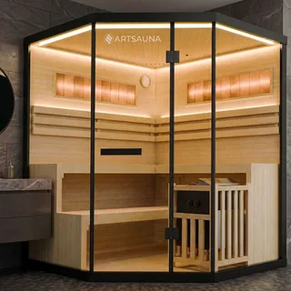 Indoor Sauna Vantaa 160 - Salzstein