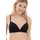 Bügelloser Damen Gr 80 Cup A schwarz Spitze Obermaterial 77 Polyamid 23 Elasthan unifarben BHs mit grafischer Spitze feminin Zierträger