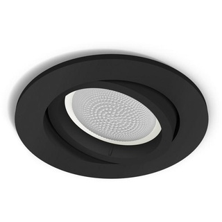 Philips HUE Led-Spot White & Color Ambience Centura, Schwarz, Kunststoff, G, 9 cm, Smartphone-Steuerung, Küchen, Küchenausstattung, Unterbauleuchten