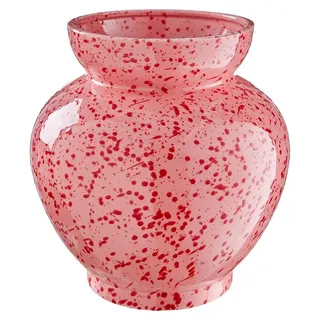 BUTLERS Vase BOOGY SPLASH - Rosa