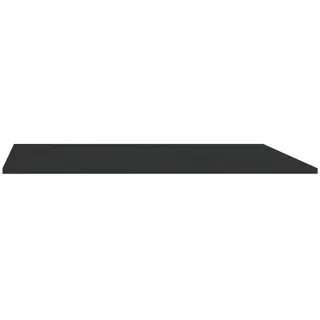Hom`in Oberplatte, Anthrazit, Holzwerkstoff, 91x1.6x42 cm, Wohnzimmer, TV Möbel, TV-Aufsätze