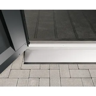 Hörmann Bodenschwellenrampe 103 x 11 x 4 cm Silber