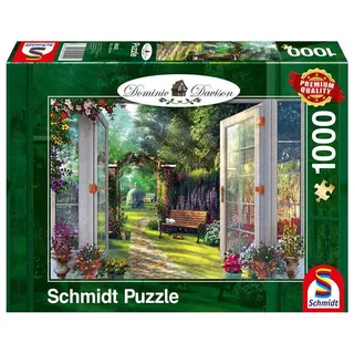 Puzzle PQ 1000 Pokój z widokiem na ogród G3