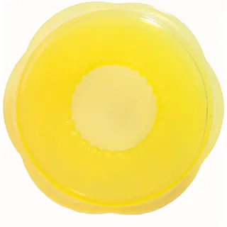 Kochblume Stretch-ii Ø8,5cm | Frischhaltedeckel | Universaldeckel | Für Anwendungen von 6-11cm | Premium-Silikon | Hitzebeständig | Spülmaschinenfest | Farbe: gelb