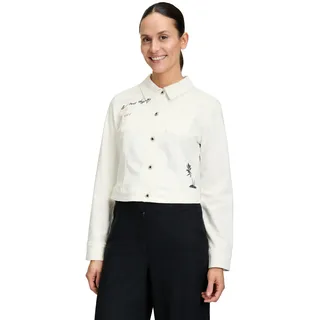 Betty Barclay Jeansjacke langarm in Rohweiß | Gr.: 48