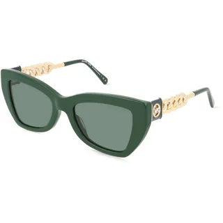 Michael Kors MK2205 Damen-Sonnenbrille Vollrand Butterfly Acetat-Gestell, grün