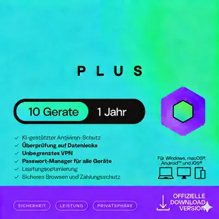 Kaspersky Lab Kaspersky Plus 2025 1 Gerät / 1 Jahr ESD