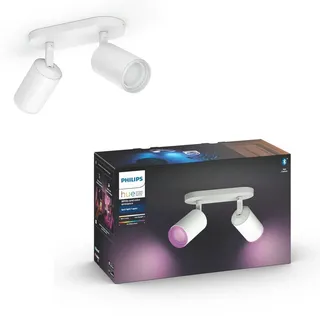 Philips Hue White and Colour Ambiance Fugato 2-flg. weiß