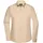 Poplin Langarm stone S