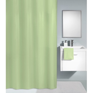 Kleine Wolke Textilgesellschaft Duschvorhang, Synthetikfasern, grün, 180 x 240 cm