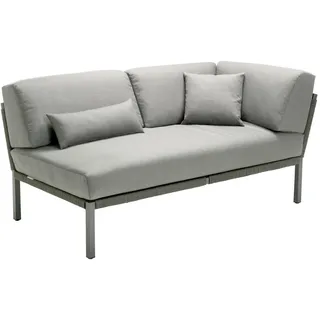 Loungesystem Club Recamiere links - 305 - anthrazit standard 737 - light-grey