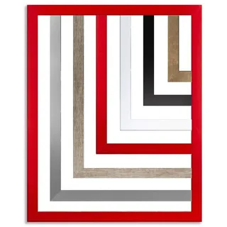 myposterframe Einzelrahmen Rahmen Maia, (1 Stück), 59,4x84,1 cm DIN A1, Rot, MDF rot 59,4 cm x 84,1 cm