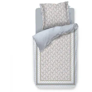 PiP Studio Bettwäsche Bettwäsche-Set Kairi Bloom Light Blue (155x220cm)