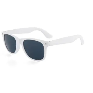 JBINNGROUSE Sonnenbrille für Herren und Damen, Retro-Sonnenbrille, Retro-Trend, einfache Sonnenbrille, Straßenfotografie, Sonnenbrille, weiß