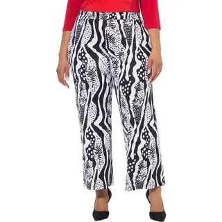Ulla Popken Schlupfhose Schwarz 54/56