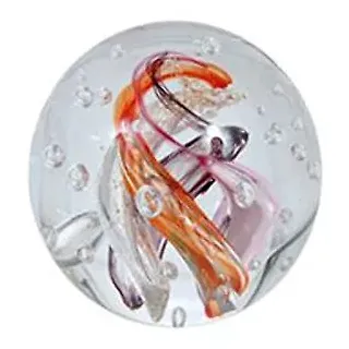 Traumkugel ca. 6,5-7cm Glaskugel Briefbeschwerer Wunschkugel Kugel aus Glas