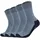 Funktionssocken 4er Pack Blau 39-42