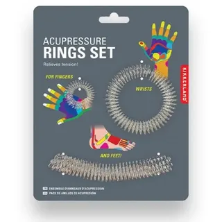 Kikkerland Akupressur-Ringe-Set