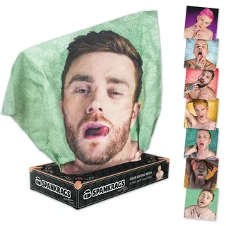 WIXIES Wichstücher lustiges Geschenk für den Schwulen Freund, 7 Servietten zum Masturbieren für den besten gay Kumpel, Junggesellenabschied, Weihnachten, Geburtstag, Scherzartikel, Spankrags