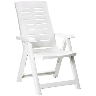 IPAE PRO GARDEN EDM Klappsessel 60 x 61 x 109 cm Weiß