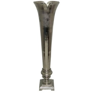 Casa Padrino Antik Stil Vase Mod 2 Aluminium D. 29 cm H. 110 cm - Hotel Dekoration - Barock Blumengefäss Pflanzentopf