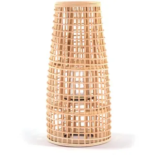 creedwood Windlicht Bambus 25x50x25 cm Holz