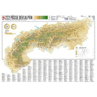 Marmota Maps GmbH 222 Pässe der Alpen