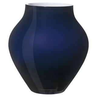 Villeroy und Boch Oronda Mini Vase Midnight Sky, 12 cm, Glas, Blau