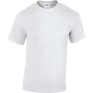 Gildan Heavy Cotton T-Shirt weiß 5XL