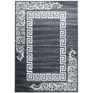 KADIMA DESIGN Aspen Kurzflorteppich 80 x 150 cm Grau