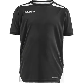 CRAFT Pro Control Impact Trainingsshirt Kinder 999900 - black/white 134/140