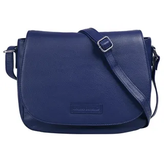 Bruno Banani Umhängetasche Leder Blue