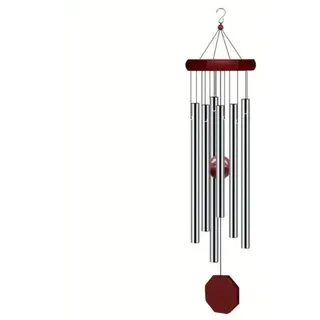 Bunthaus Windspiel Für Den Außenbereich, Dekoratives Glockenspiel Mit 6 Röhren, Windspiel, Beruhigender Und Entspannender Klang, Für Haus, Garten, Hof, Balkon, Innendekoration