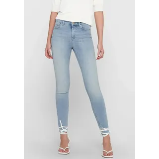 Only onlBLUSH MID SK ANK RAW REA306 NOOS (15164319) (light Blue denim),