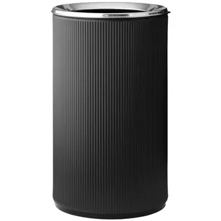 Vipp19 Abfalleimer 60 Liter Black/Polished