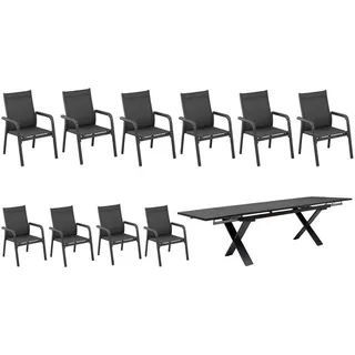 KETTLER Garten-Essgruppe BasicPlus grau