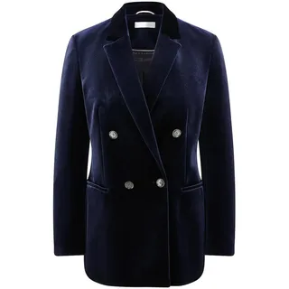 Samt-Blazer Fadenmeister Berlin blau, 40