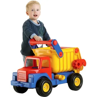 WADER Truck No. 1 Lastwagen LKW Kipper mit Gummireifen