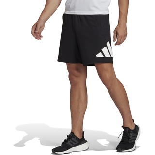 Adidas Herren Shorts (1/2) Tr-Es Logo SHO, Black/White, IB8121, 2XL7