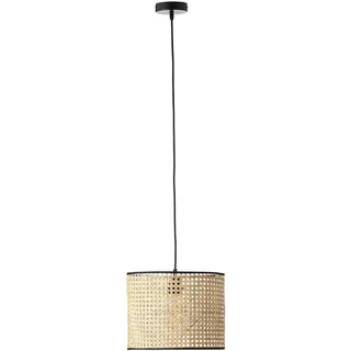 Brilliant Wiley 1-flg. Ø 30 cm rund Rattan/Metall beige