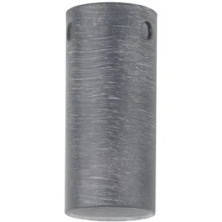 FischerM6 SPOT15  Glas grau gewischt (/) 4,3 cm Höhe 9 cm mit drei Bohrungen