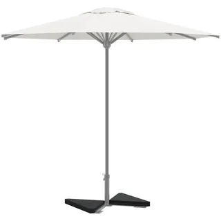 vidaXL Schirmständer Granit 14 kg Schwarz