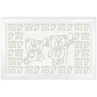Arkmaster Heizungsverkleidung, Zubehör für Heizkörperverkleidungen Lüftungsgitter Holz MDF/Buche, Heizkörperabdeckung weiß foliert (90x60cm) Verkleidung alte Heizkörper Abdeckung