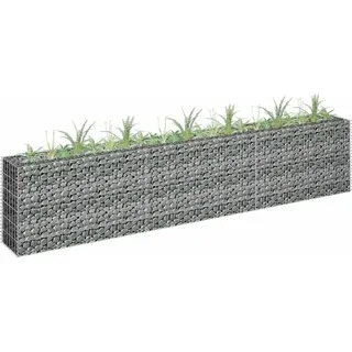 vidaXL Gabionen-Hochbeet 270 × 30 × 60 cm