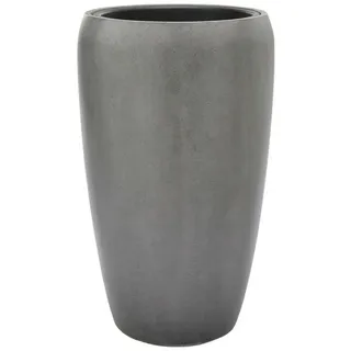 Flingora Bodenvase Gloria, mit Einsatz - Fiberglas - Indoor & Outdoor - Staubgrau - Höhe 68 cm grau