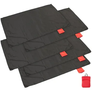 5er-Set Mini-Picknickdecke 70 x 110 cm, kleines Packmaß, 55 g