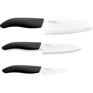 Kyocera Gen Allzweckmesser 3-tlg. Schwarz/Silber