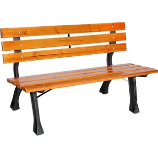 Lex Parkbank 120 x 70 x 57 cm Braun