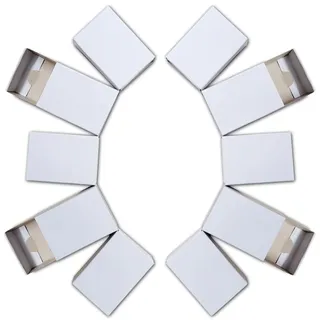 Essential Arts Streichholzschachteln für Bastelarbeiten, Schmuck, Adventskalender und Hochzeitsgeschenke, Weiß, 100 Stück