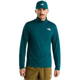 The North Face 24/7 1/4 Zip Tee blau M